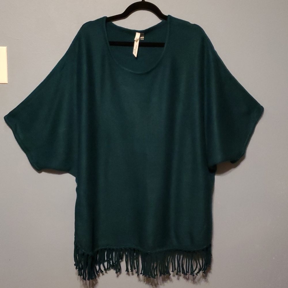 NY Collection Evergreen Sweater, Size 3X